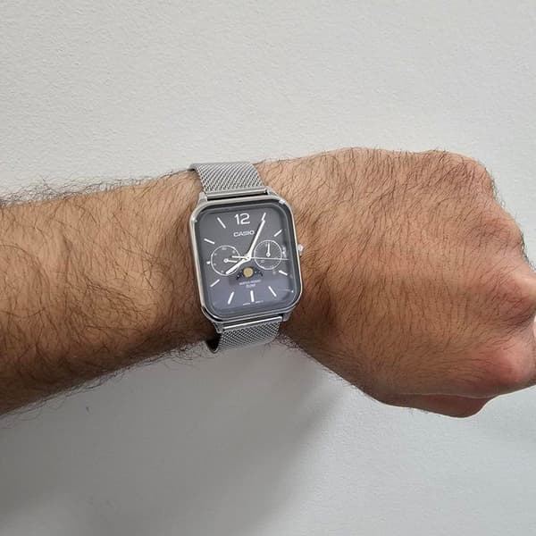 Klocka - CASIO - MTP-M305M - Man - Grå - Kvarts - Analog