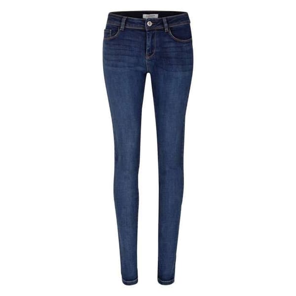 Enfärgad slim jeans