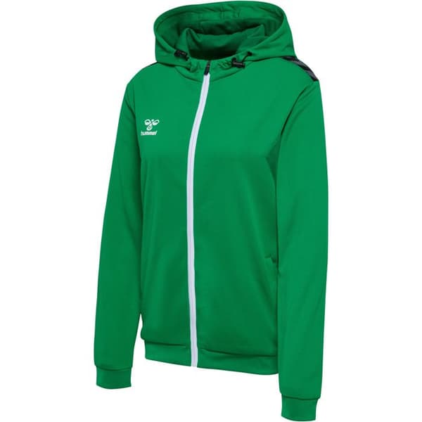 Huvtröja med dragkedja i polyester för kvinnor Hummel Authentic