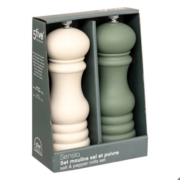2 kryddkvarnar "Sensia" 14,5cm - 5 five simply smart