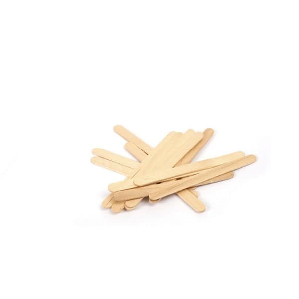 Graine Créative - Platta träpinnar 93 mm 300 stycken