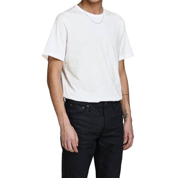 Jack&Jones T-shirt Herr - ,Förpackning med 4, JACBASIC CREW NECK TEE