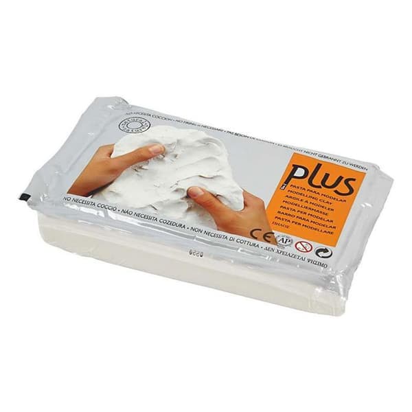 Modelllera - vit - 1 kg