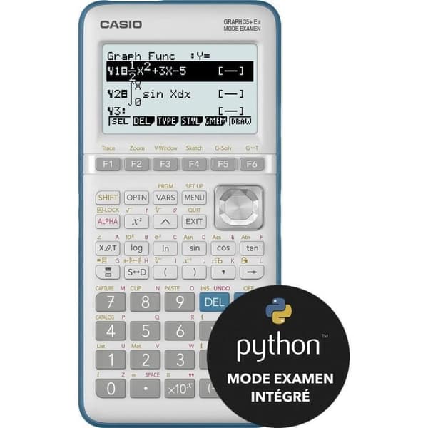 Casio Calculator Graph35+EII Python Graphing Calculator