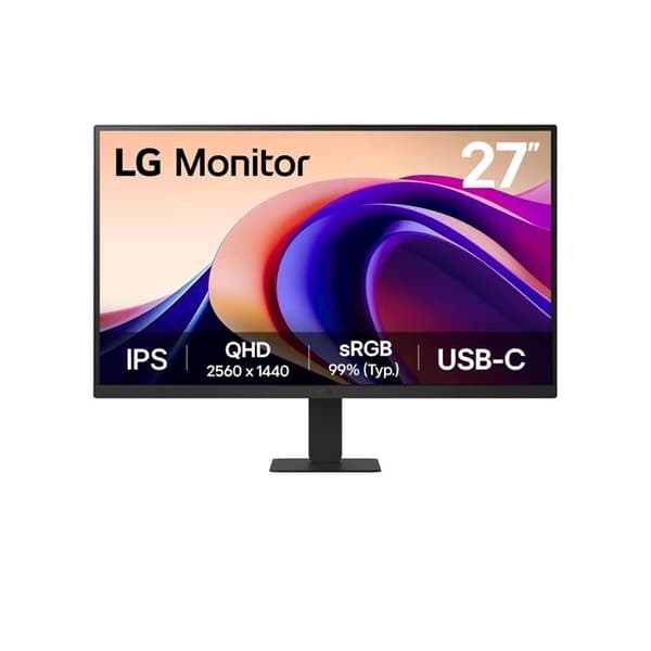 LG PC-skärm IPS QHD 27" 16/9