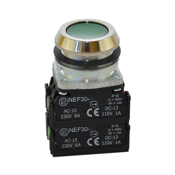 Knappar NEF30-K2X2Y grön W0-NEF30-K 2X2Y Z
