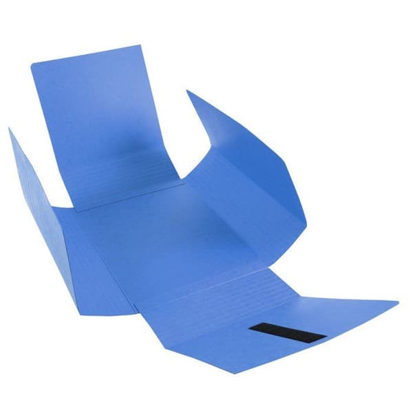 Stretchig mapp - EXACOMPTA - 742E - 3 flikar - styv glansig kartong - upp till 700 ark