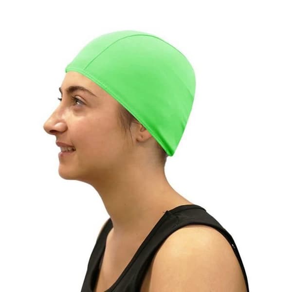 Badmössa - SOFTEE - Standard - Polyester - Grön - Monokrom/Bikrom