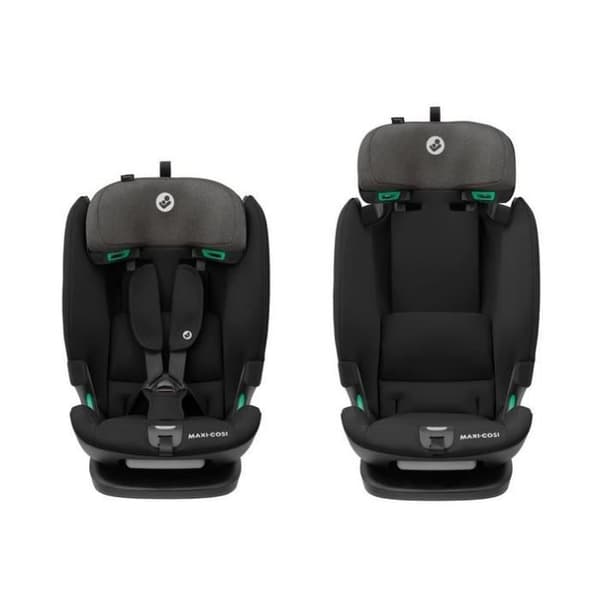 MAXI COSI Titan Plus i-Size evolving bilbarnstol, Grupp 1/2/3, Isofix, liggande