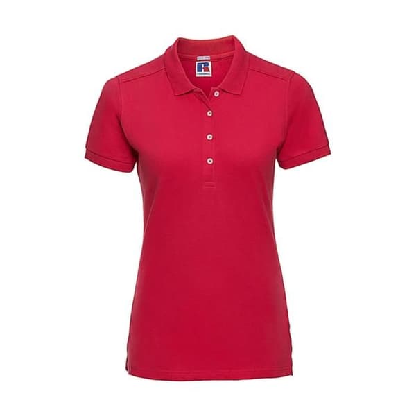 Russell Athletic Fitted Stretch dam polo