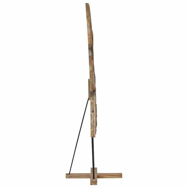 Julgran - VIDAXL - 180 cm - Solid teakträ - Brun - Inomhus/utomhus skyddad