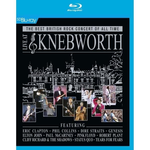 Live på Knebworth av Compilation (Blu-Ray)