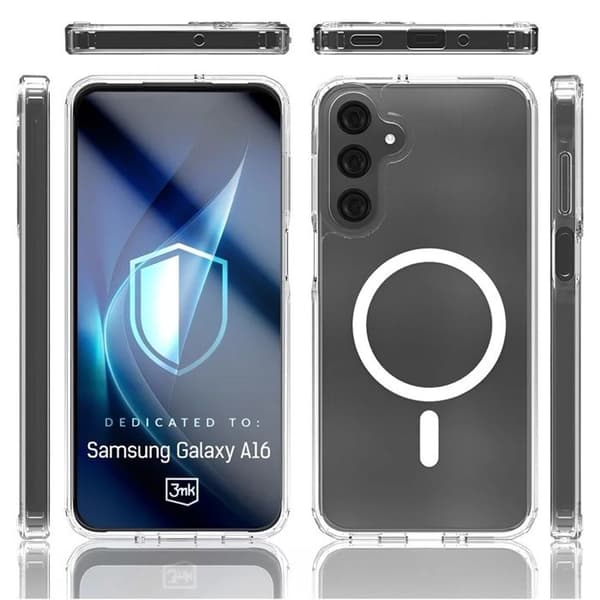 3mk Armor MagCase för Samsung Galaxy A16 4G / A16 5G - Transparent