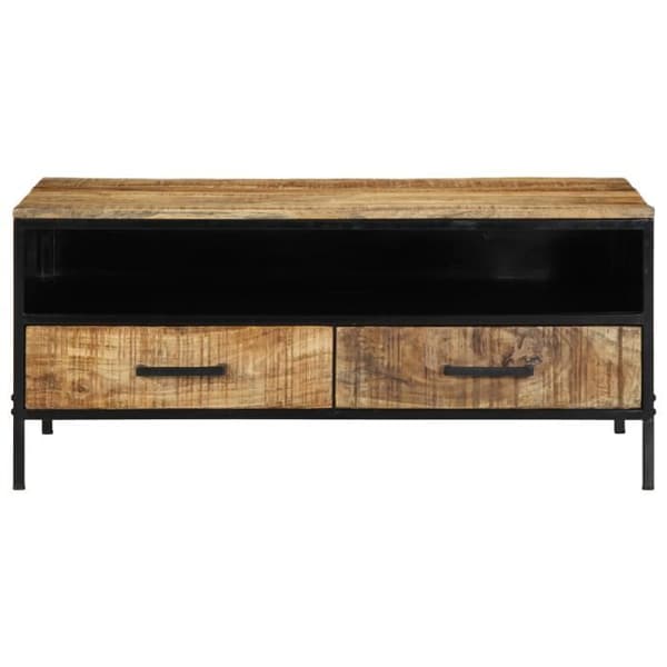 Låg Bords 90x50x40 cm Massivt Trä av Mango