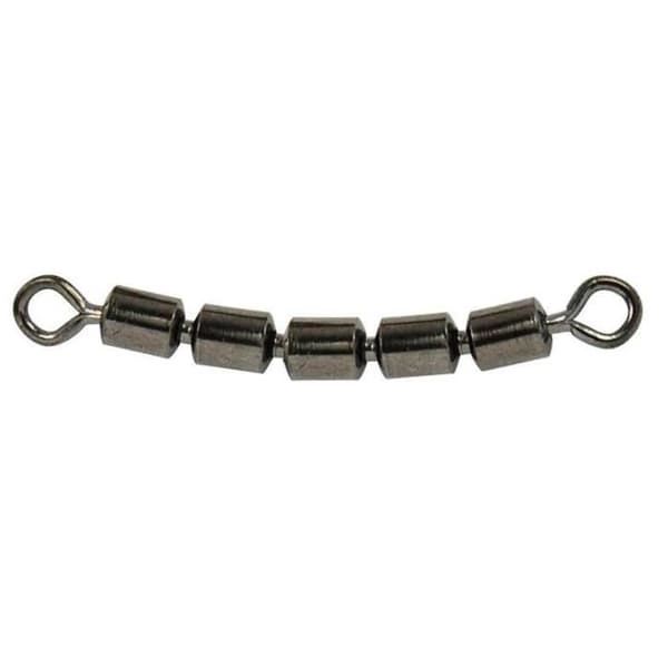 Set med 6 Trout Master 5 Barrel 12 swivels - silver - TU
