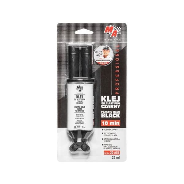 Permatex Plastsvetslim 10 min. svart 25 ml - 20-A54