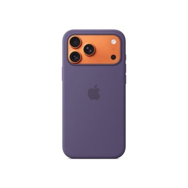 Siliconefodral med MagSafe för iPhone 17 Pro Max – Lila dimma