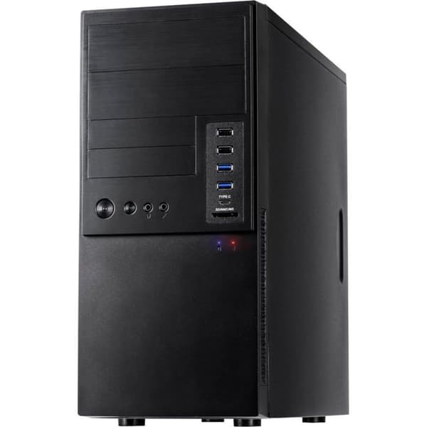 Chassi - INTER-TECH - IT-6865 - Svart - µATX - 5 installationsfack