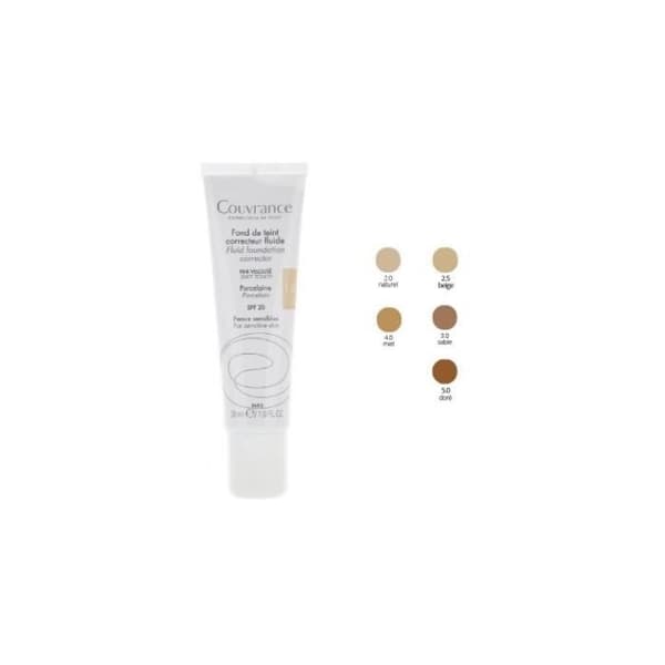 Avène Couvrance Fluid Corrective Foundation Porslin 1,0 30ml
