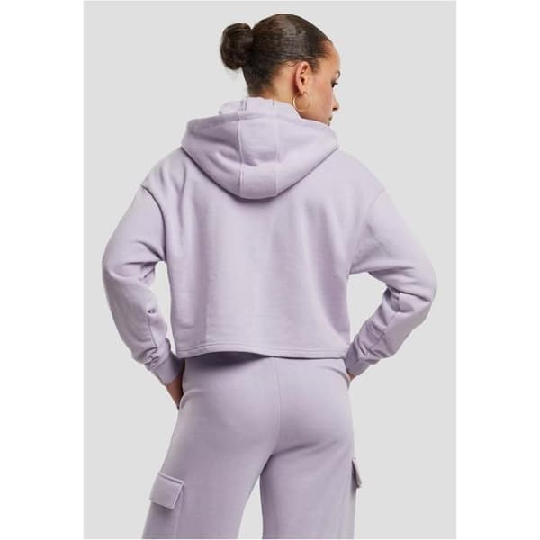Oversized kort hoodie för kvinnor Urban Classics