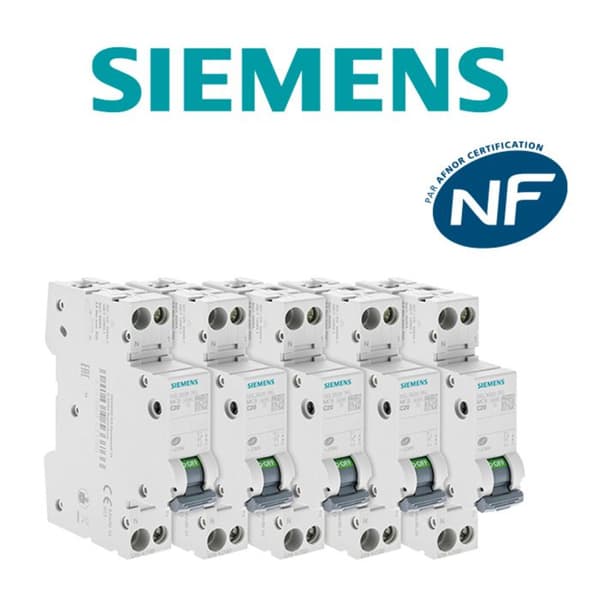 SIEMENS 5-pack med 20A SIEMENS (983) säkringar