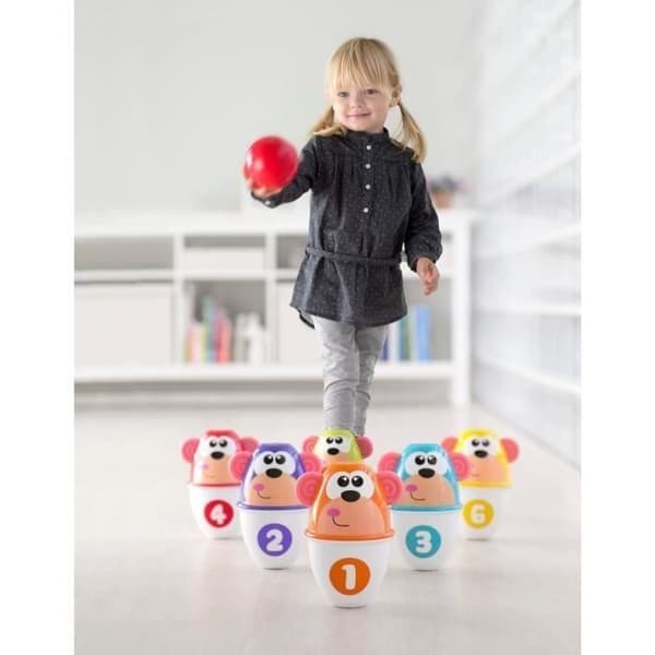 CHICCO Jungel bowling spel