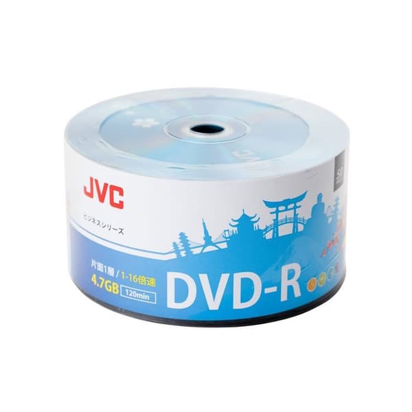 JVC 50 DVD-R 4.7G/16X 80