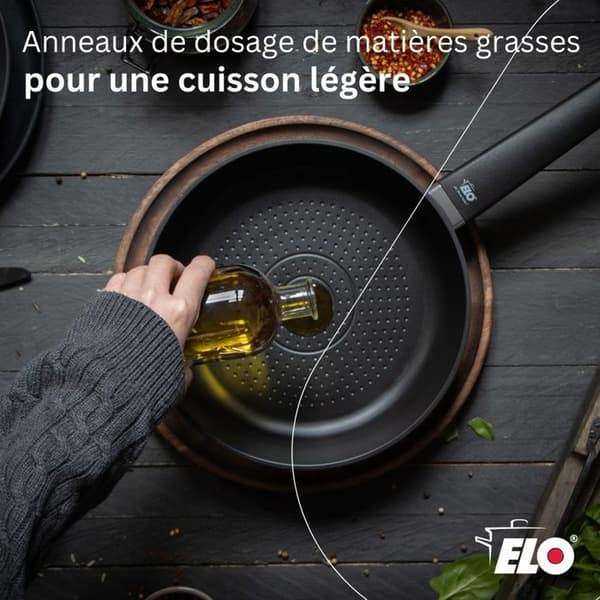 Stekpanna 20 cm non-stick utan PFAS Elo Smart Wave