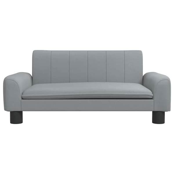 Hundeseng - VIDAXL - 70x45x30 cm - Ljusgrå - Rektangulär - Inomhus