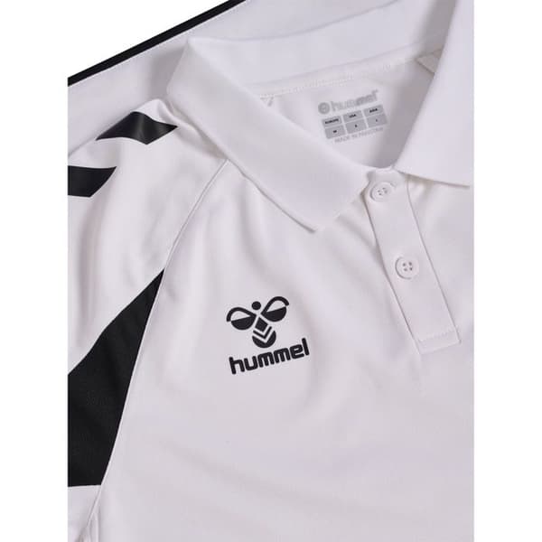 Polo Hummel Core 2.0 - vit/svart
