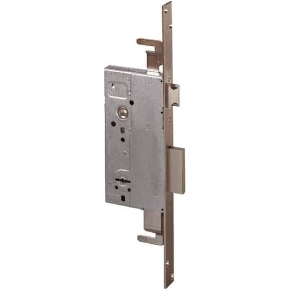 Lås - CISA - 57215 - Dubbel 50mm - Zink - Vit - 2 låspunkter
