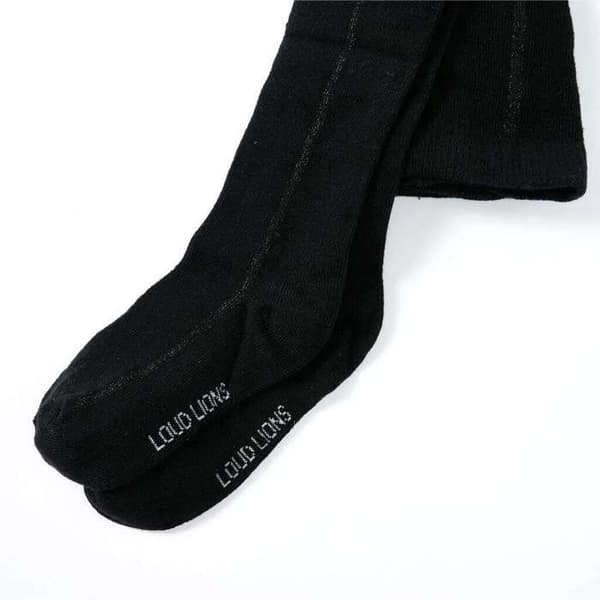 Barnstrumpor - vidaXL - Svart - 75% bomull - Elastisk storlek - Unisex
