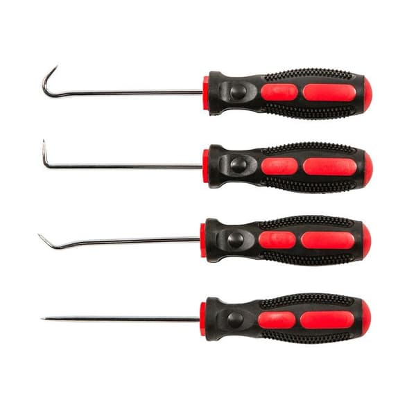 Crochets - TOP TOOLS - 150 mm - Hållbart stål - Set om 4 st - Mångsidigt verktyg