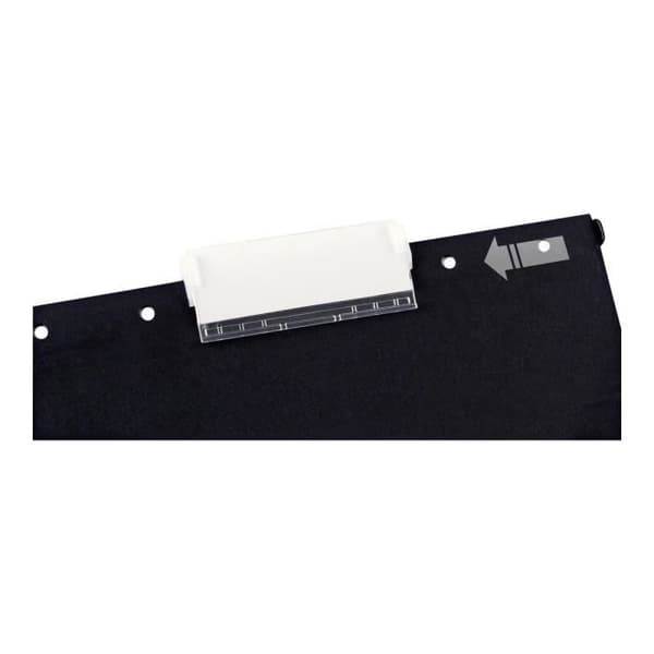 Hängande mapp - Leitz - ALPHA Active - A4 - med flikar - svart