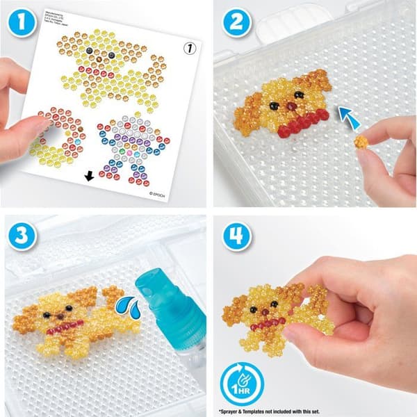 "Påfyllning pärlor glittrar - Aquabeads - 31995"
