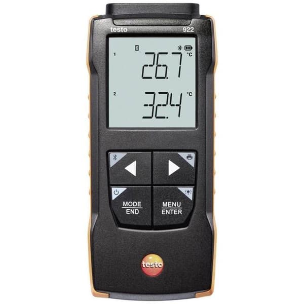 testo 922 Temperaturmätare -50 - +1000 °C K-sond