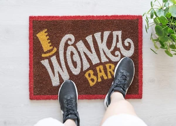 Willy Wonka - Wonka Bar dörrmatta (40 x 60 cm)