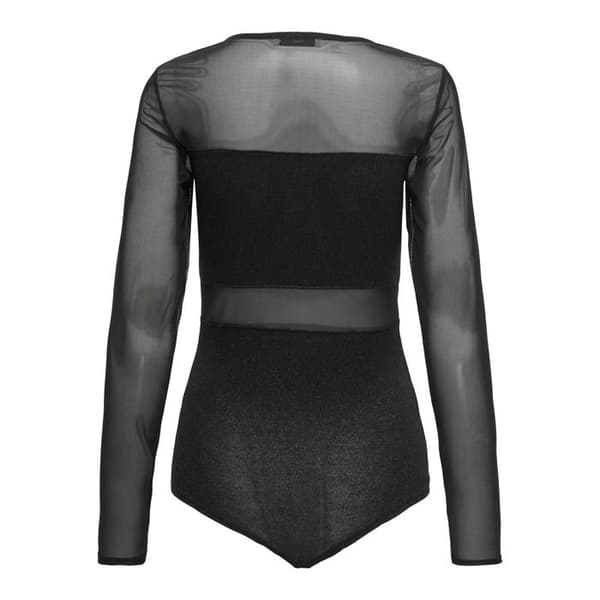 Blus dam Only Esther Glitter - svart