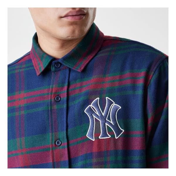 New York Yankees MLB Check Skjorta