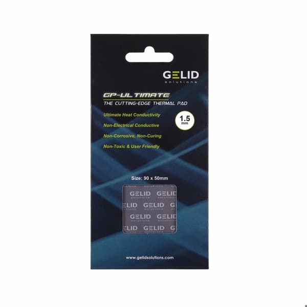 Parti av 2 Termisk pasta Gelid Solutions GP-Ultimate 1.5 mm