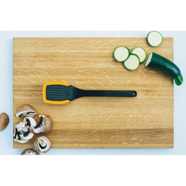 Fiskars Silikonspatel, Längd: 29 cm, Plast/Silikon, Functional Form, Svart/Orange, - 1027300
