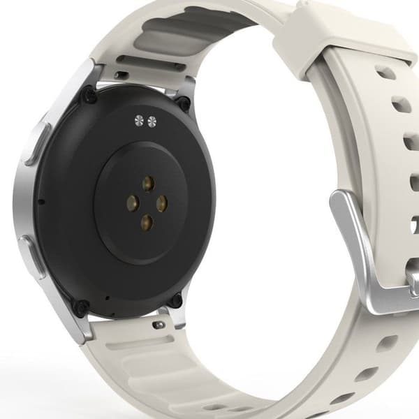 Intelligent klocka "8900", GPS, AMOLED 1,32", telefonfunktion, Alexa, rd, argt