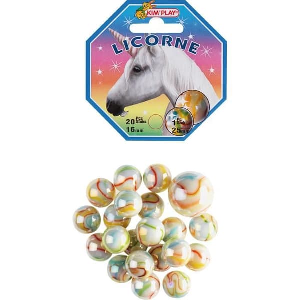 KIM'PLAY 20 + 1 Unicorn Balls