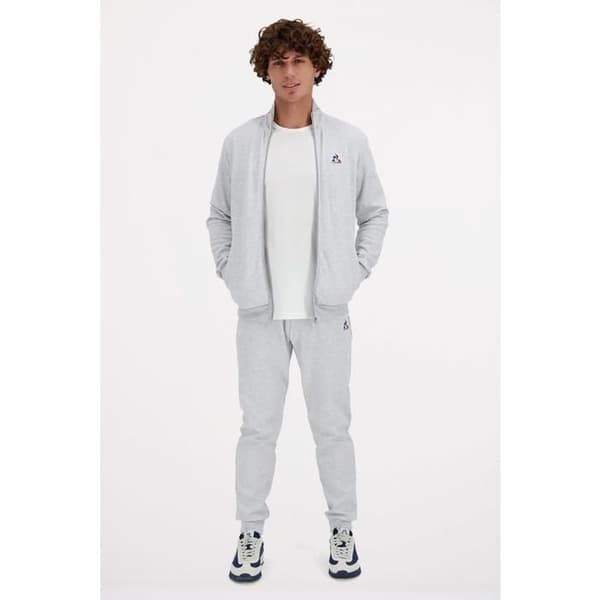 Gilet Le Coq Sportif Herr Essentiels Grå Bomull