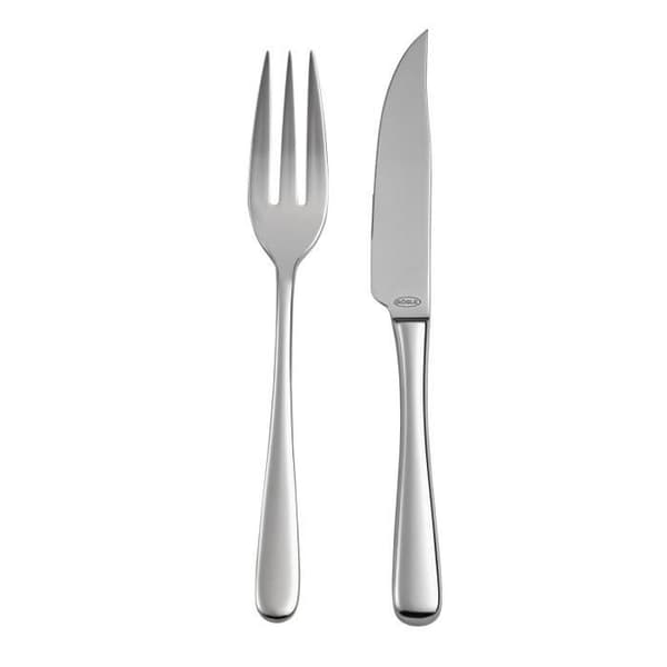 Couverts steak - Rösle - 12 bitar - Rostfritt stål - Silver - Unisex