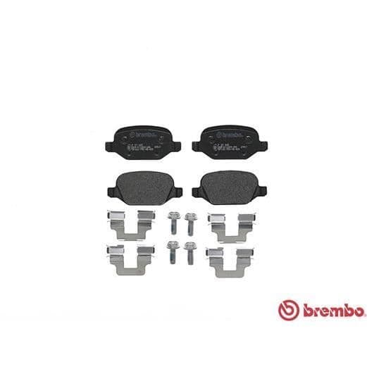 BREMBO Bromsbeläggssats P23065 - 4 st