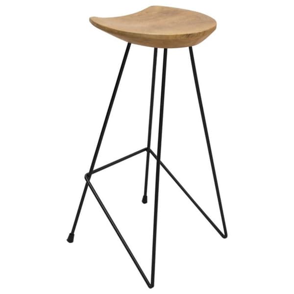vidaXL Barstolar 2 st Massiv teak