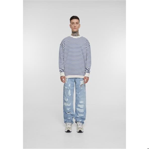 Randig rundhalsad sweatshirt Urban Classics