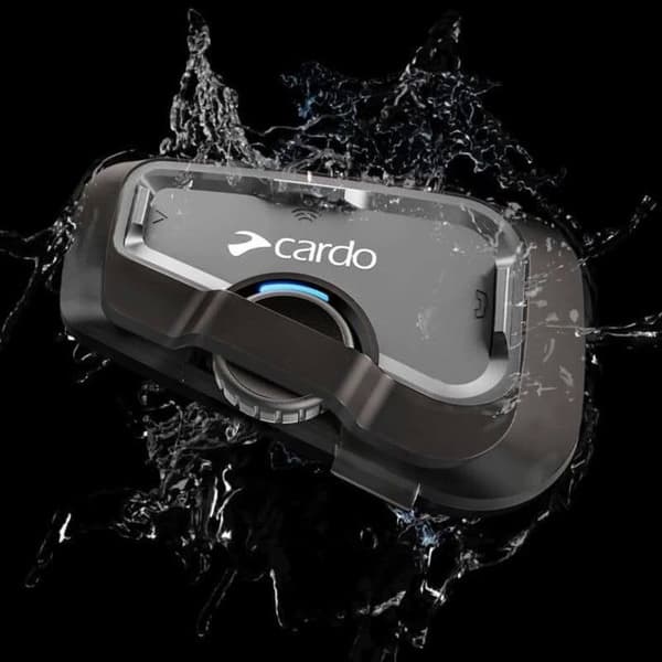 Intercom Bluetooth - Cardo - Freecom 4X Duo - 2 moduler - Vattentät - JBL-ljud av hög kvalitet