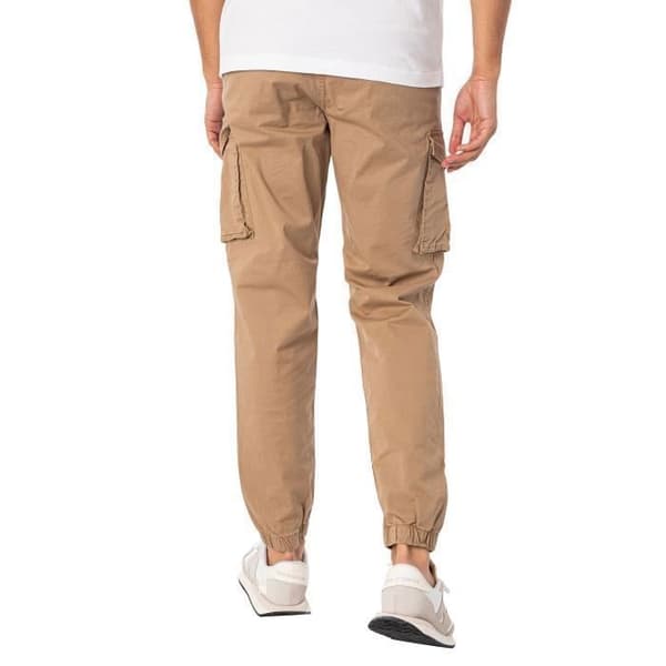 Kane Noah - Cuffed Cargo Pants - Jack & Jones - Herr - Brun